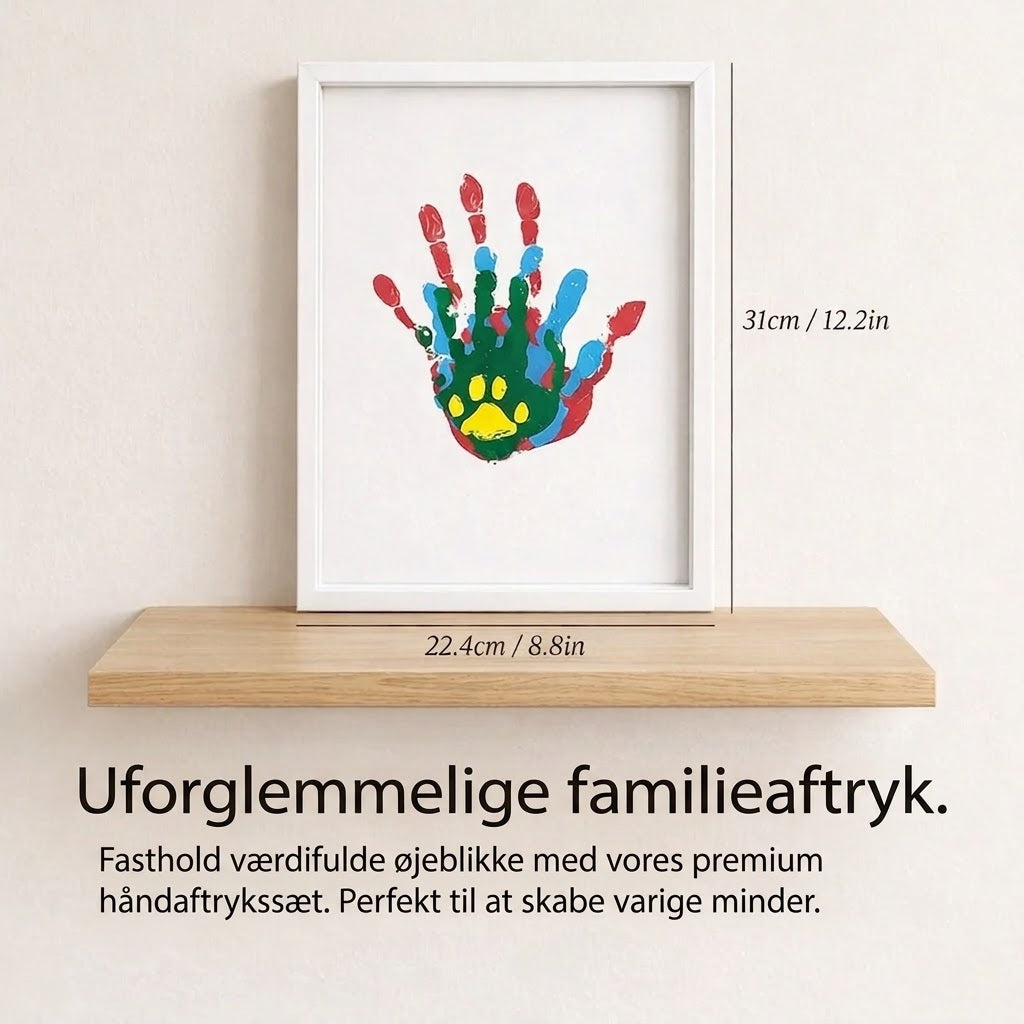 FamilyPrint™ | Håndaftrykssæt til Familien