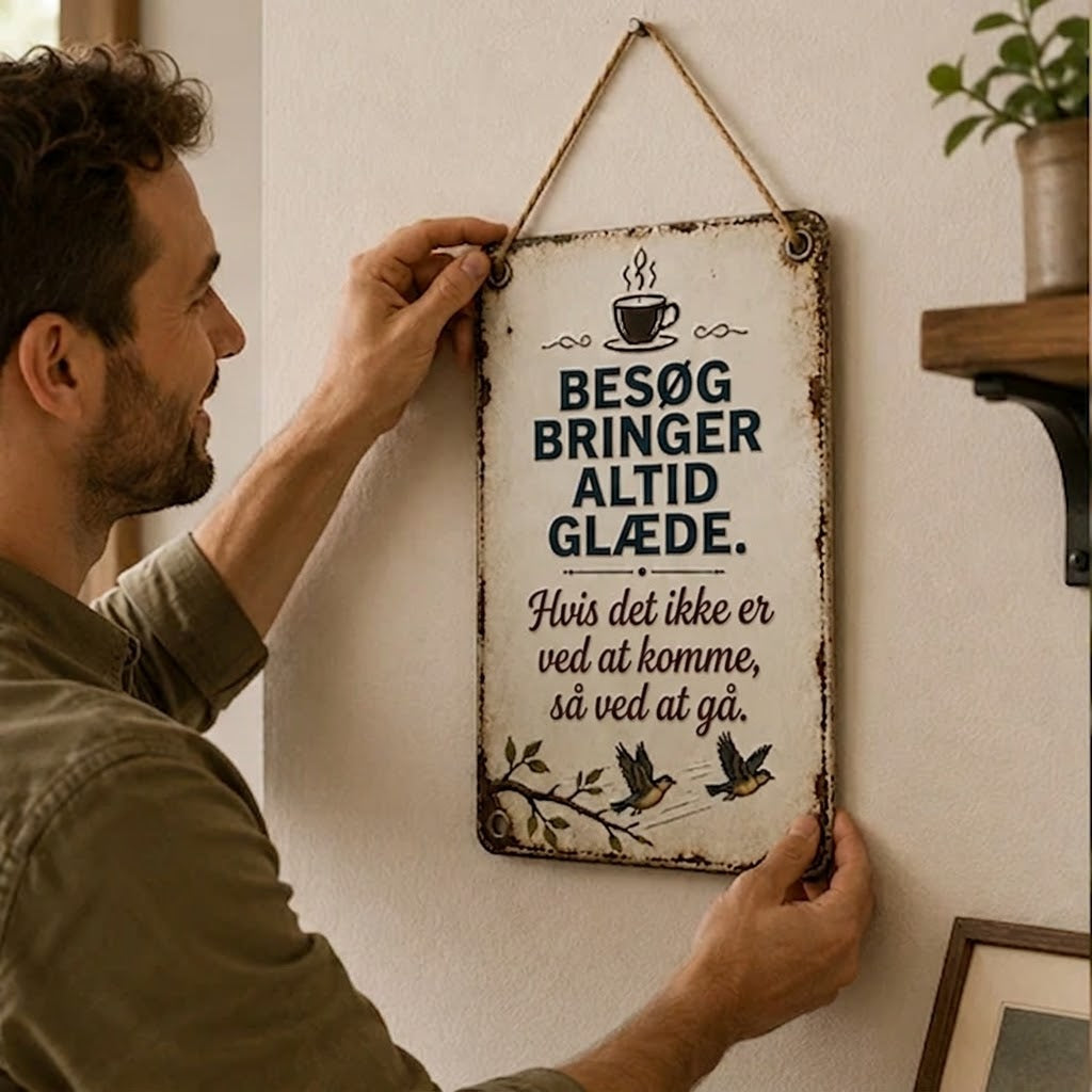 Nostalgisk Velkomsskilt