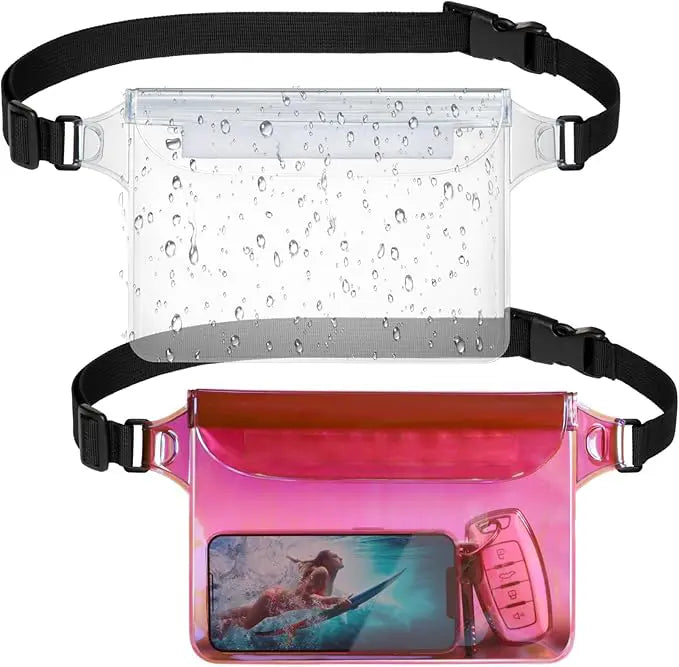AquaSafe – Vandtæt mavetaske (2-pak)
