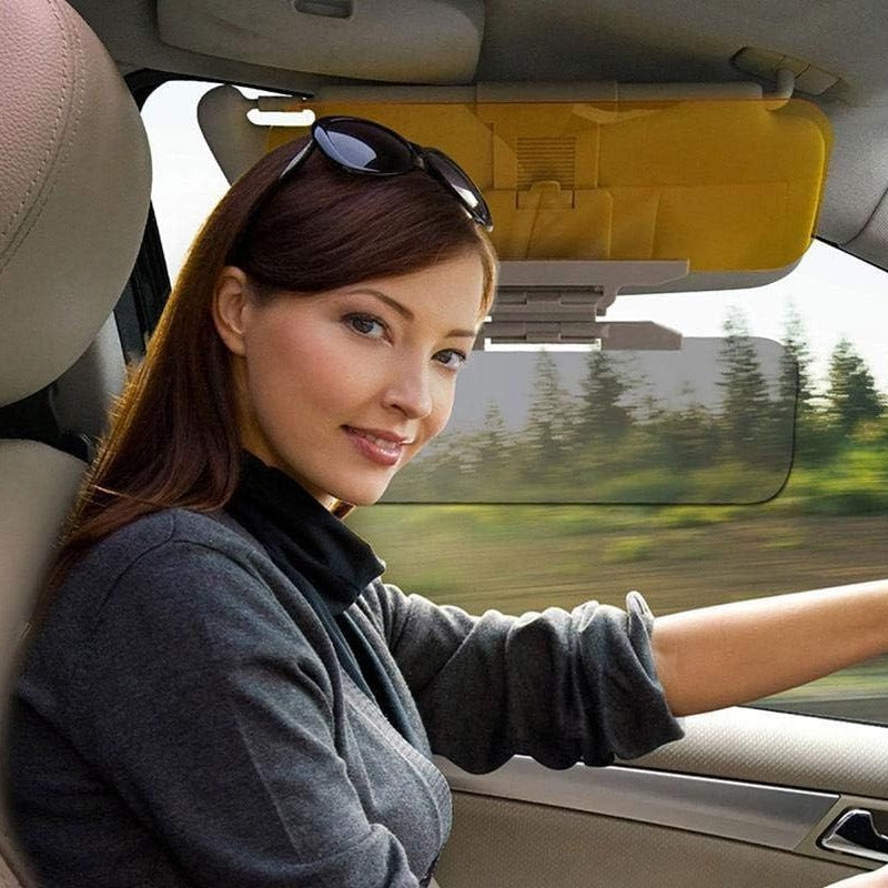 Blændfri solbeskyttelse til bilen, både dag og nat