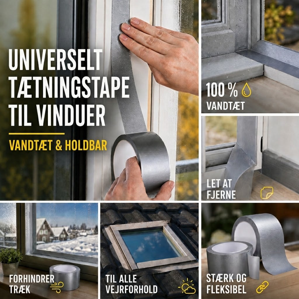 Universal tætningsbånd – Vandtæt og holdbart