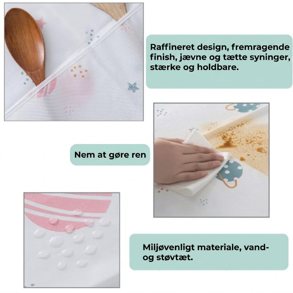 Støvcover med opbevaringslommer