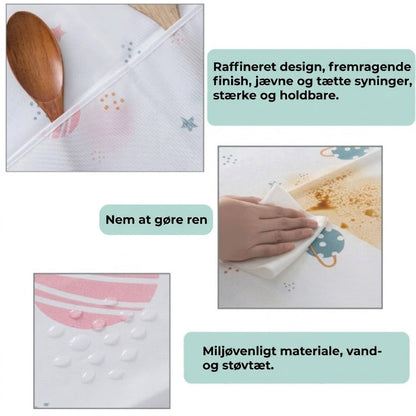 Støvcover med opbevaringslommer