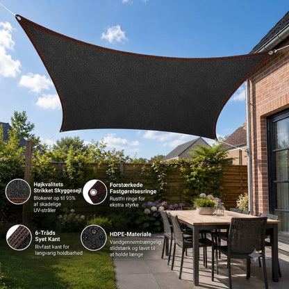 SunChill™ | Premium HDPE solsejl til kølig skygge og solbeskyttelse