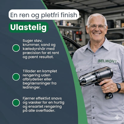 C40 PRO | Håndstøvsuger til bil | Kraftfuld og ledningsfri