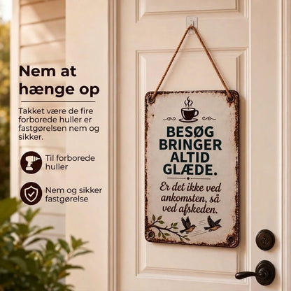 Nostalgisk Velkomsskilt