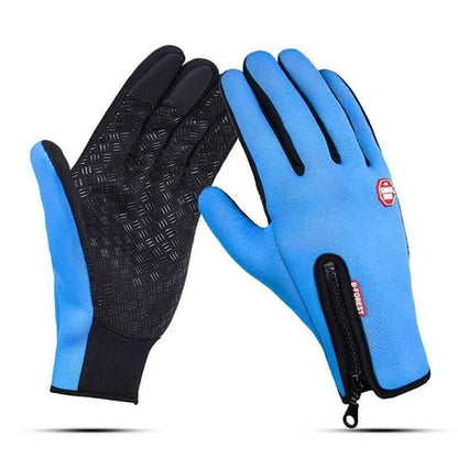 HeatGripX Vindtætte termiske antislip-handsker til det kolde vejr