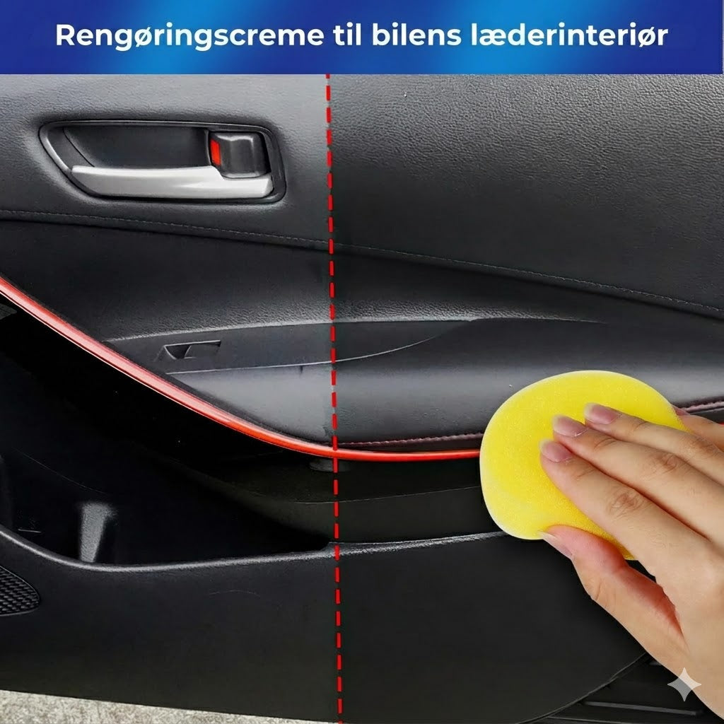 Multifunktionel lædercreme – renser, plejer og beskytter