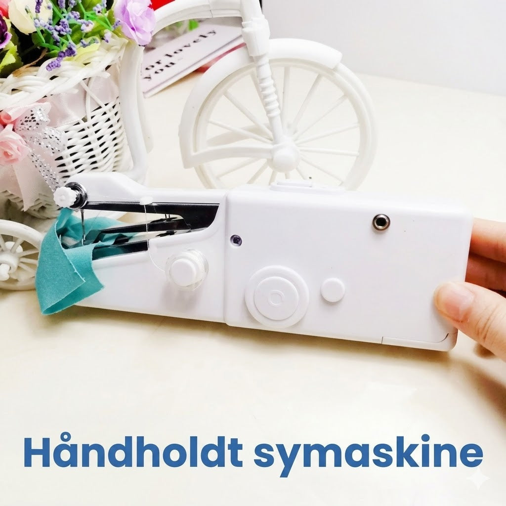 Mini håndholdt symaskinesæt – ledningsfri, bærbar og klar til at sy