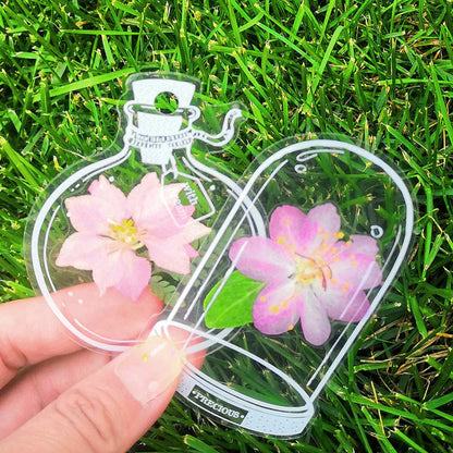 🍃 Transparente Naturklistermærker