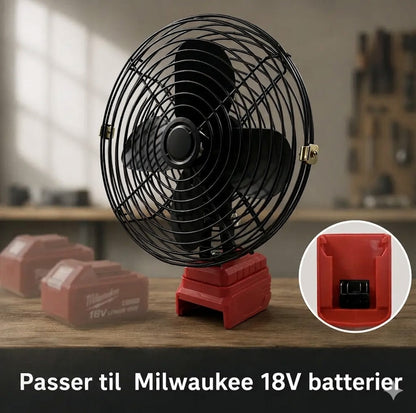 VoltAir Pro: Bærbar blæser drevet af værktøjsbatteri