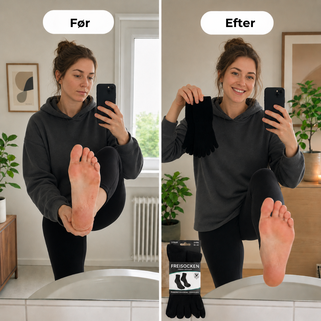 VandrerSok™ | Tørre fødder, ingen friktion, ingen vabler