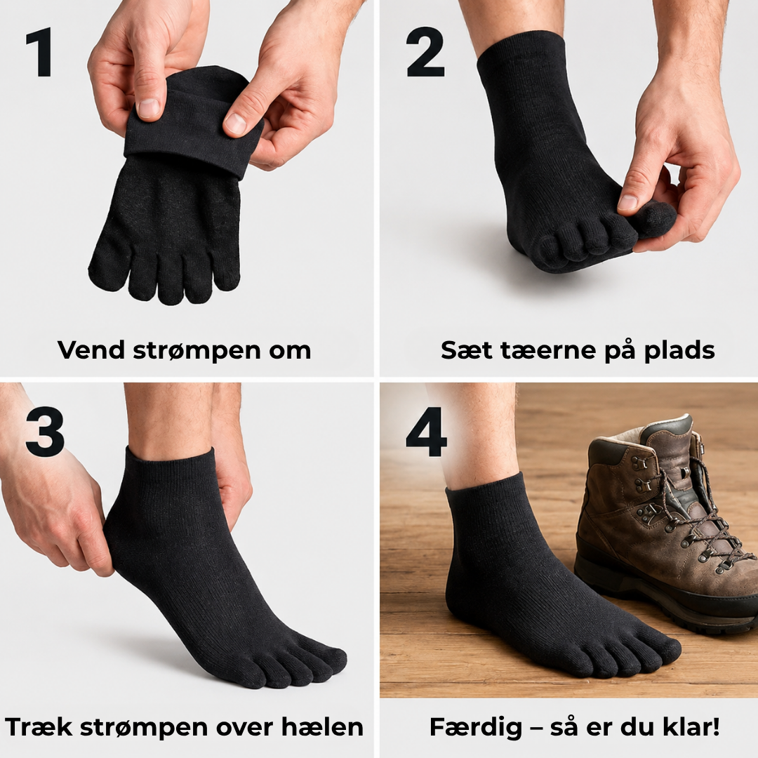 VandrerSok™ | Tørre fødder, ingen friktion, ingen vabler