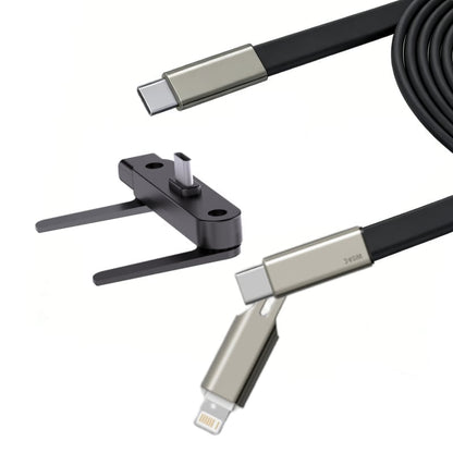 240W hurtigopladerkabel med SMART-holder (360°)