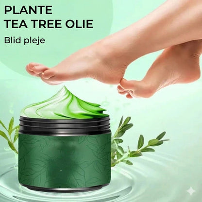 Fugtgivende fodcreme med Tea Tree Oil og Aloe Vera