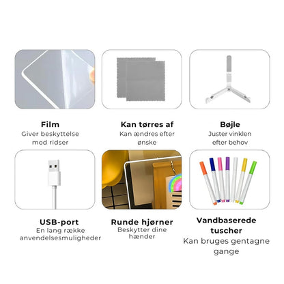 Doodleglow™️ LED-Tegnebræt