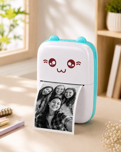 Blækfri Lommeprinter – Bærbar Termoprinter