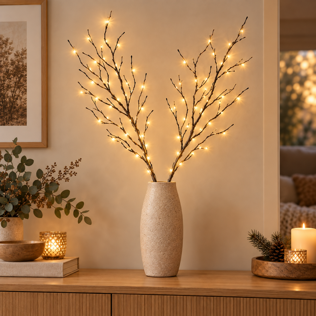 LumiBranch – Batteridrevne LED-grene i 2-pak eller 4-pak