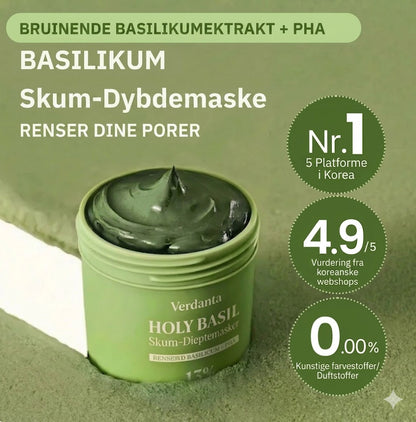 Verdanta| Holy Brasil Diepe Masker reinigt je poriën