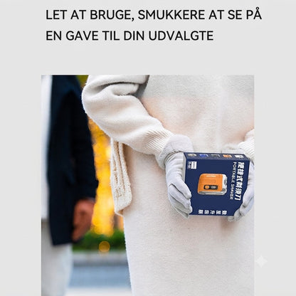 🧔 Mini Bærbar Elektrisk Barbermaskine til Mænd – AI-detektion, Magnetisk Hoved, Hurtig Opladning