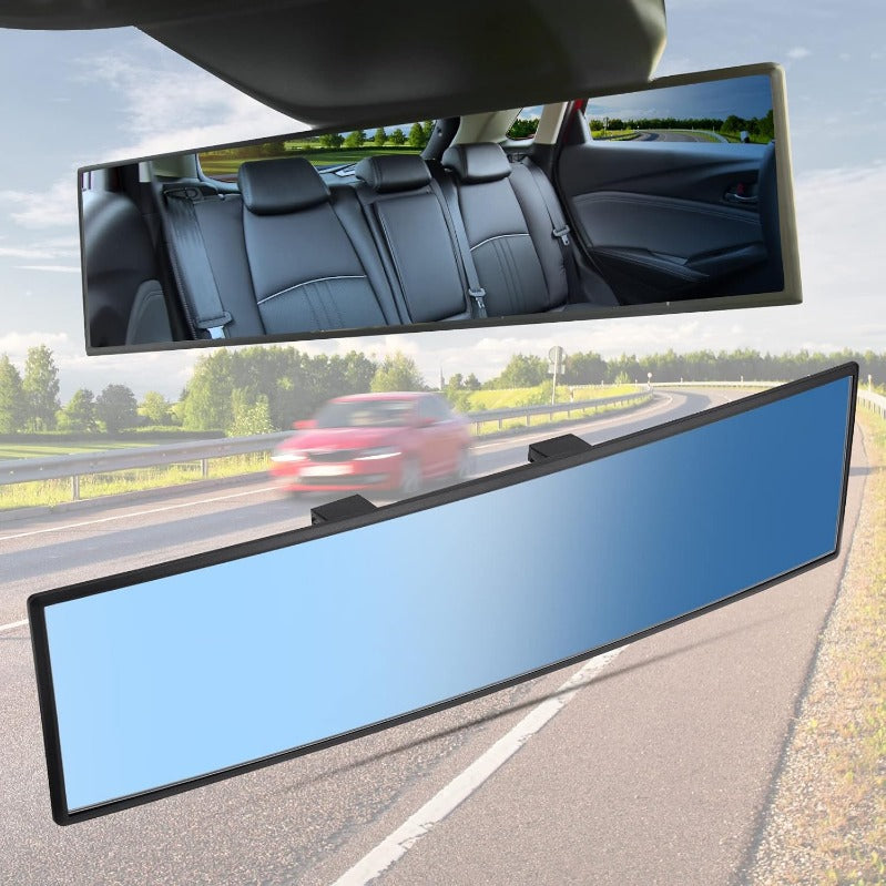 Panoramisk bakspejl med klemmontering