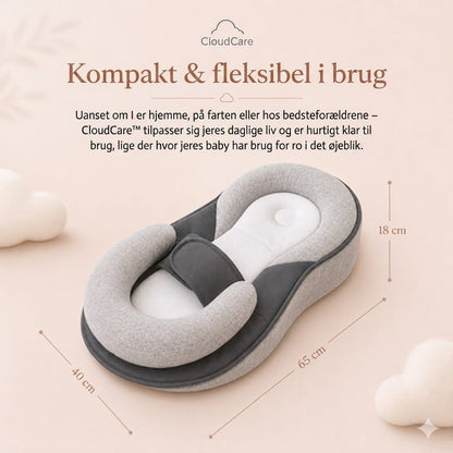 CloudCare™ Ergonomisk babypude med hældning