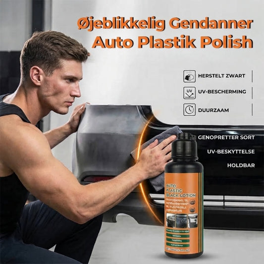 Bil plastisk polering / Bil plastpolish