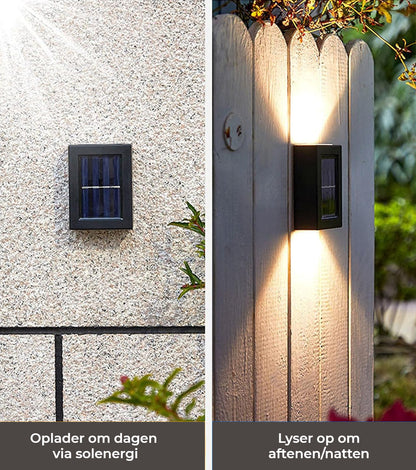 TRÅDLØSE DELUXE LED-SOLCELLELAMPER - SKAB DEN PERFEKTE ATMOSFÆRE I DIN HAVE!