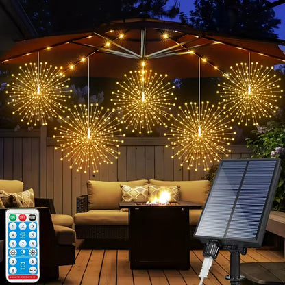 Solfyrværkeriglow – Magiske soldrevne lyskugler til terrasse og have