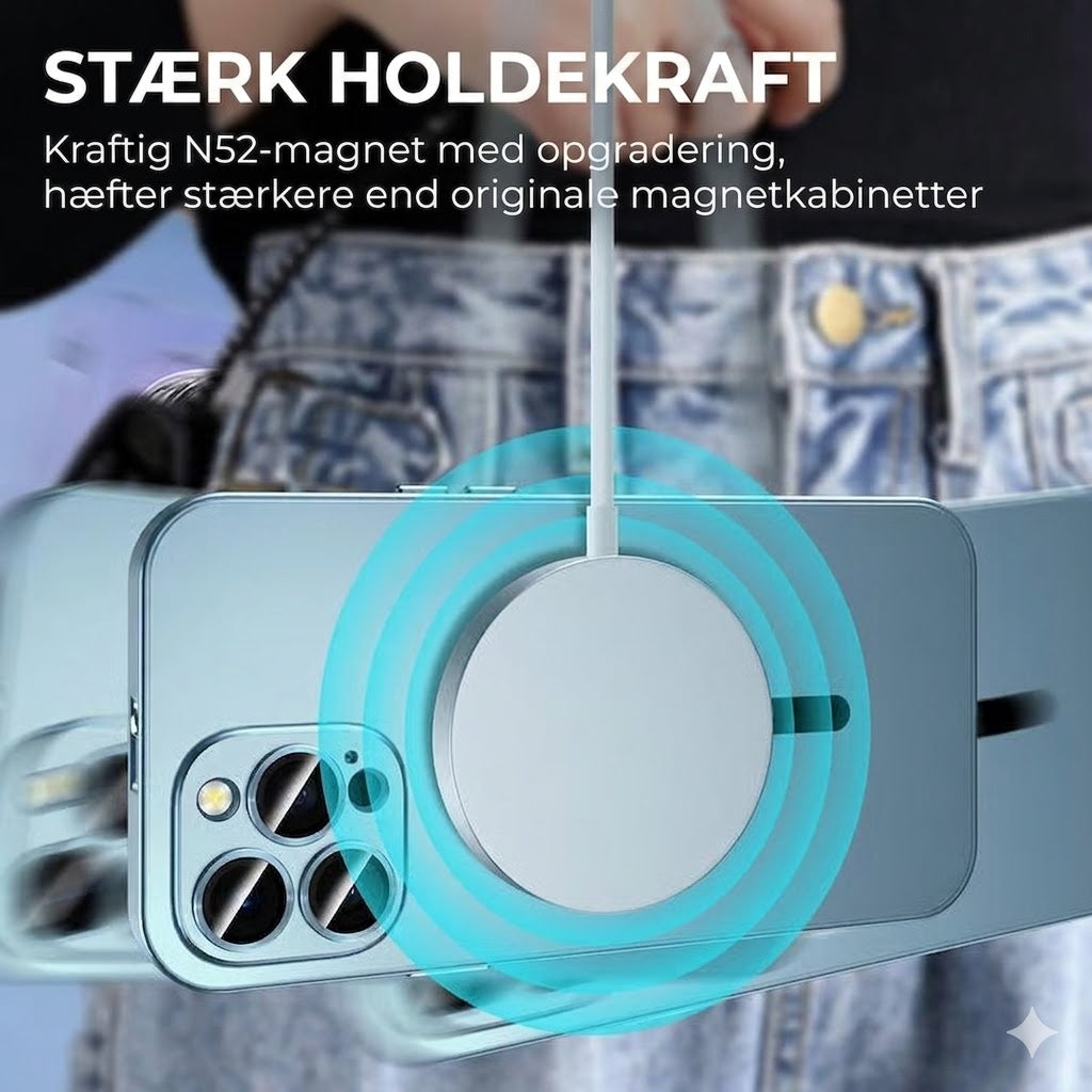 MagSafe magnetiske iPhone-hakker i aluminium