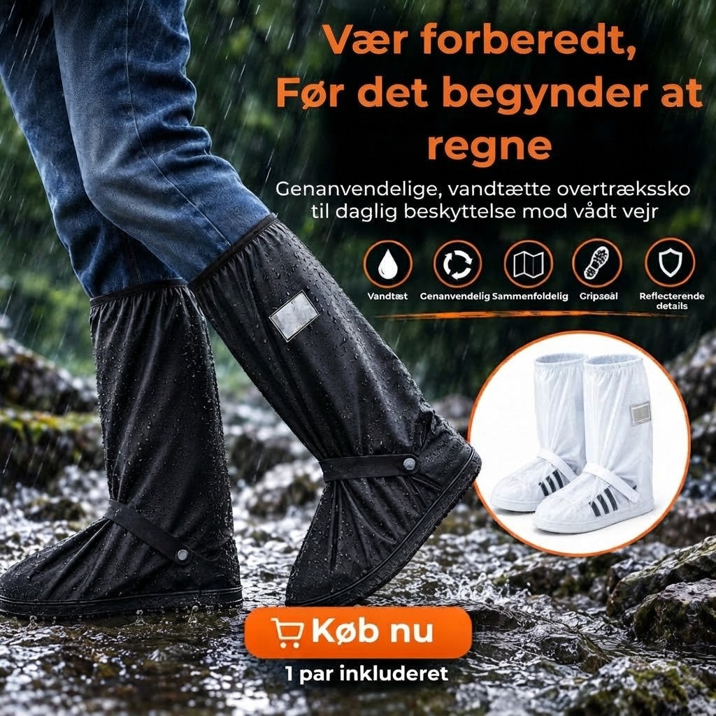 Vandtætte skoovertræk – 1 par