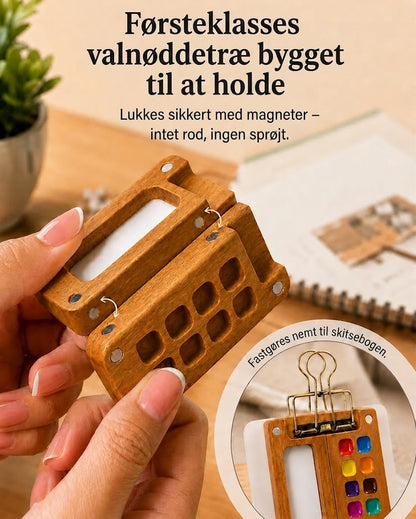 Akvarelstudie i lommeformat