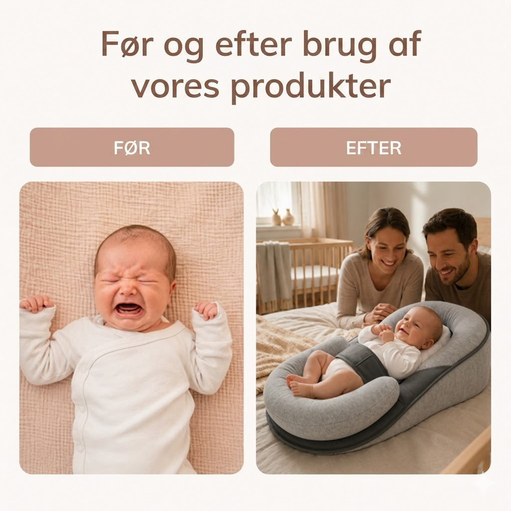 CloudCare™ Ergonomisk babypude med hældning