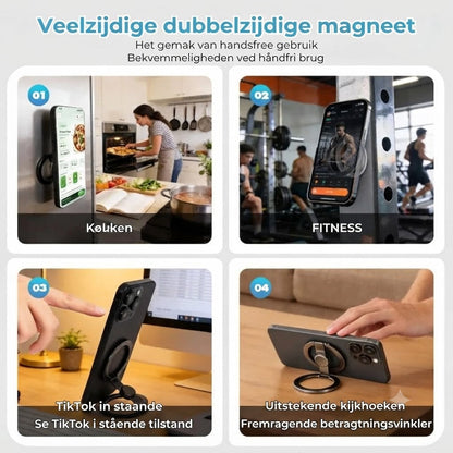 Magnetisk telefonholder og fidget spinner