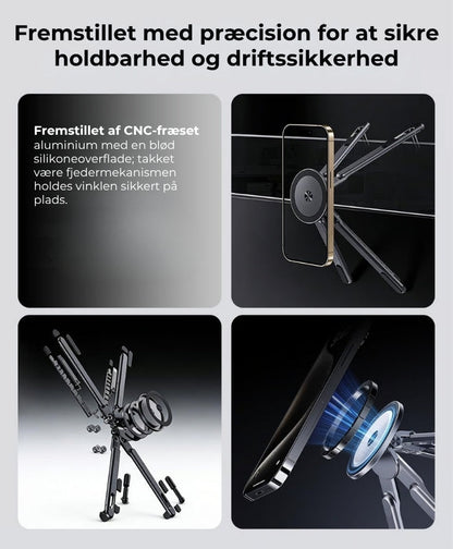 3-i-1 sammenklappelig magnetisk elektronicholder