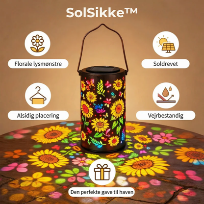 SolSikke™ | Solcelledrevet solsikkelanterne