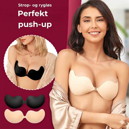Usynlig Push-up Bh, Stropløs