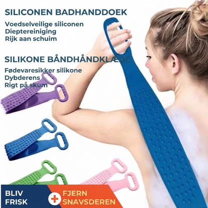 Silikone Ryggskrubber