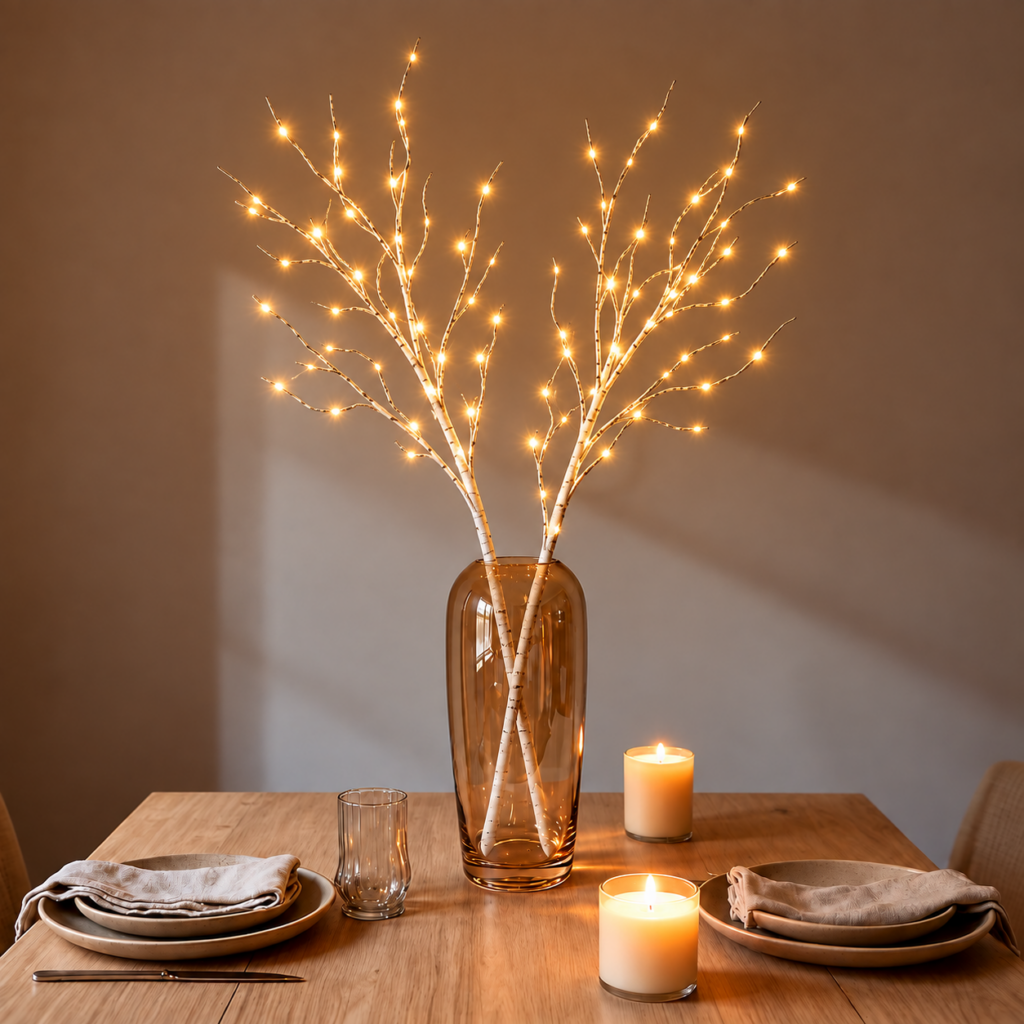 LumiBranch – Batteridrevne LED-grene i 2-pak eller 4-pak