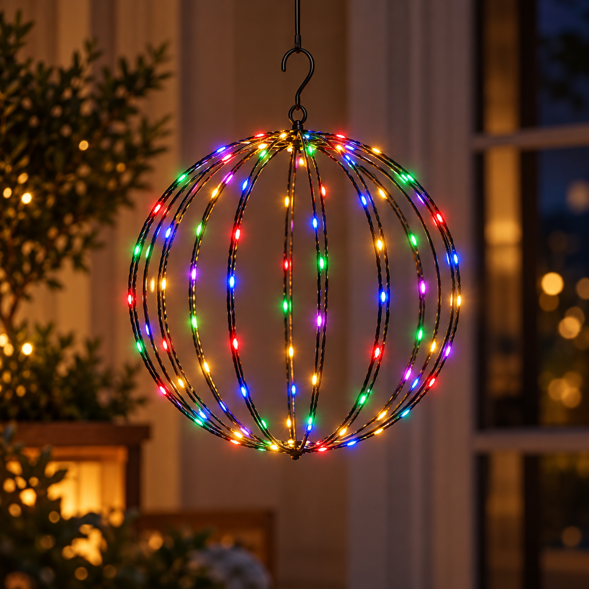 GlowBall | Batteridrevet LED-Lyskugle | Til Indendørs & Udendørs Brug