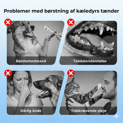 Tandplejespray til kæledyr