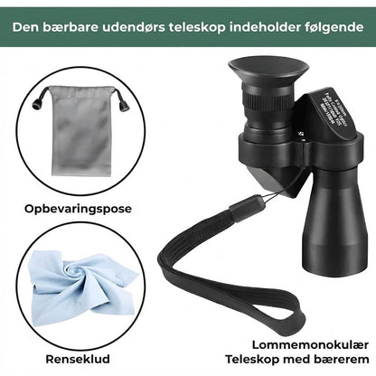 Bærbar HD Mini Teleskop