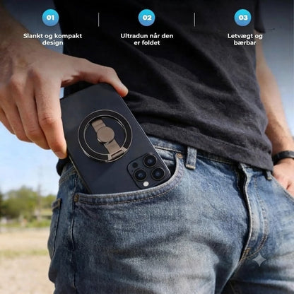 Magnetisk telefonholder og fidget spinner