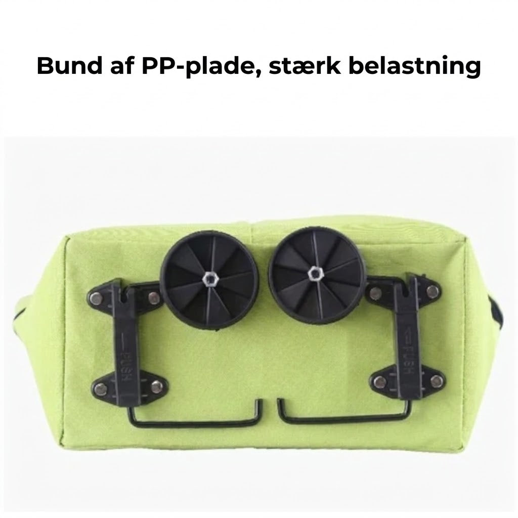 Sammenklappelig indkøbsvogn