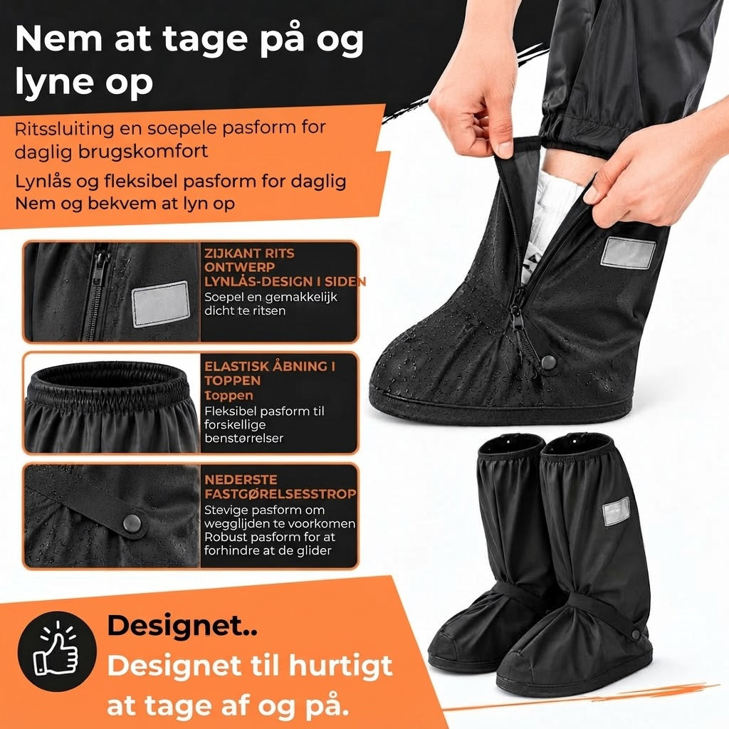 Vandtætte skoovertræk – 1 par