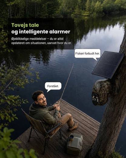 SolarWatch 360 Camo - Soldrevet trådløst overvågningskamera