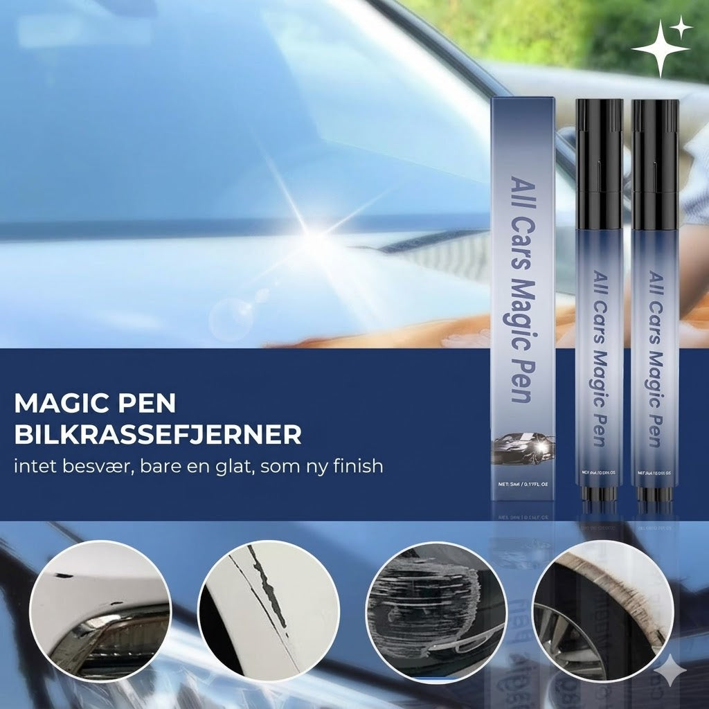 Ridsefjernerpen til bil – Universel Magic Pen
