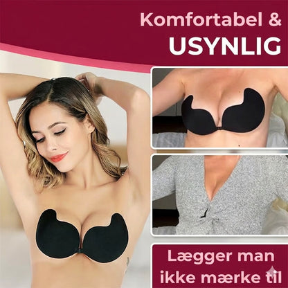 Usynlig Push-up Bh, Stropløs