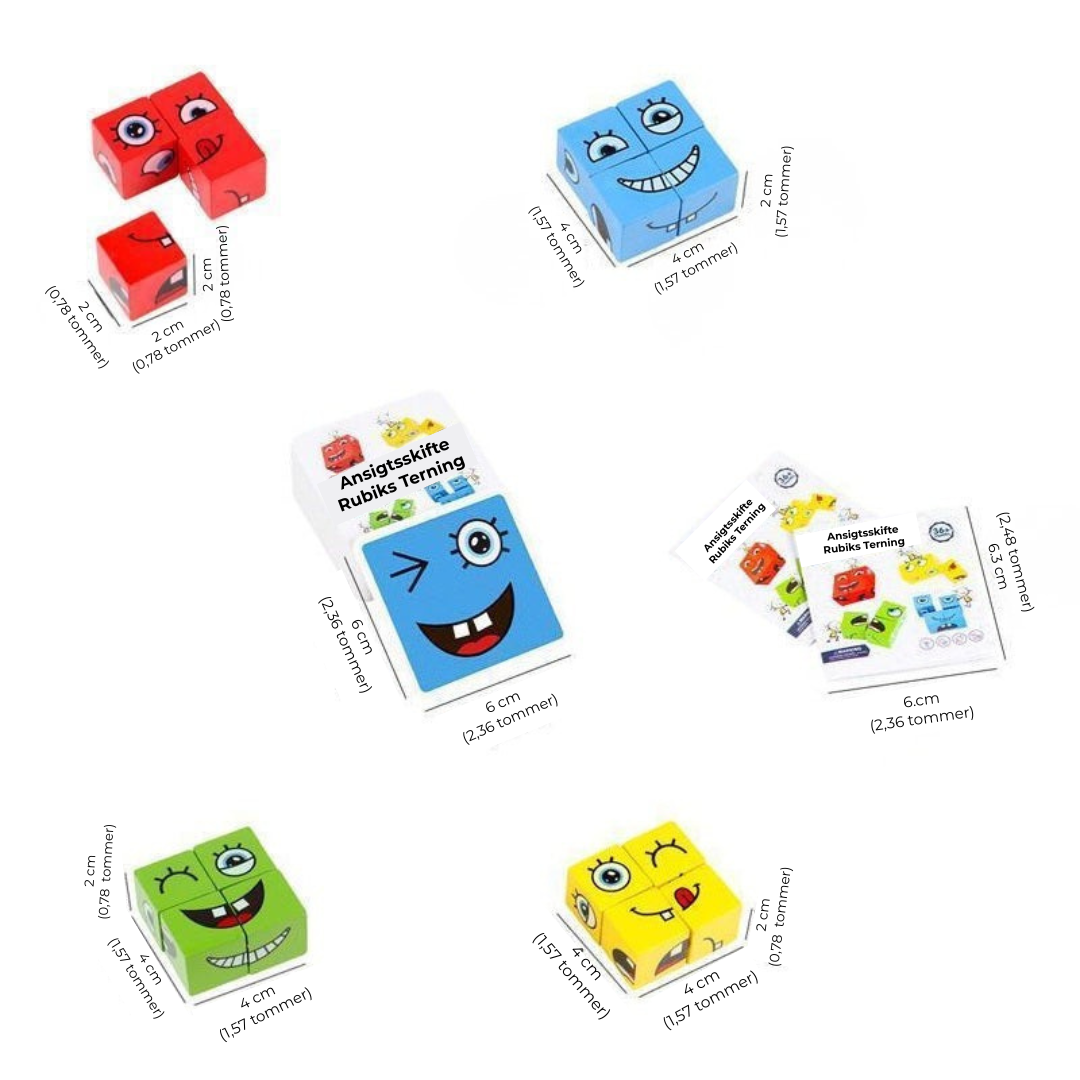 Cubemix™ | Puslespils-byggeklodser