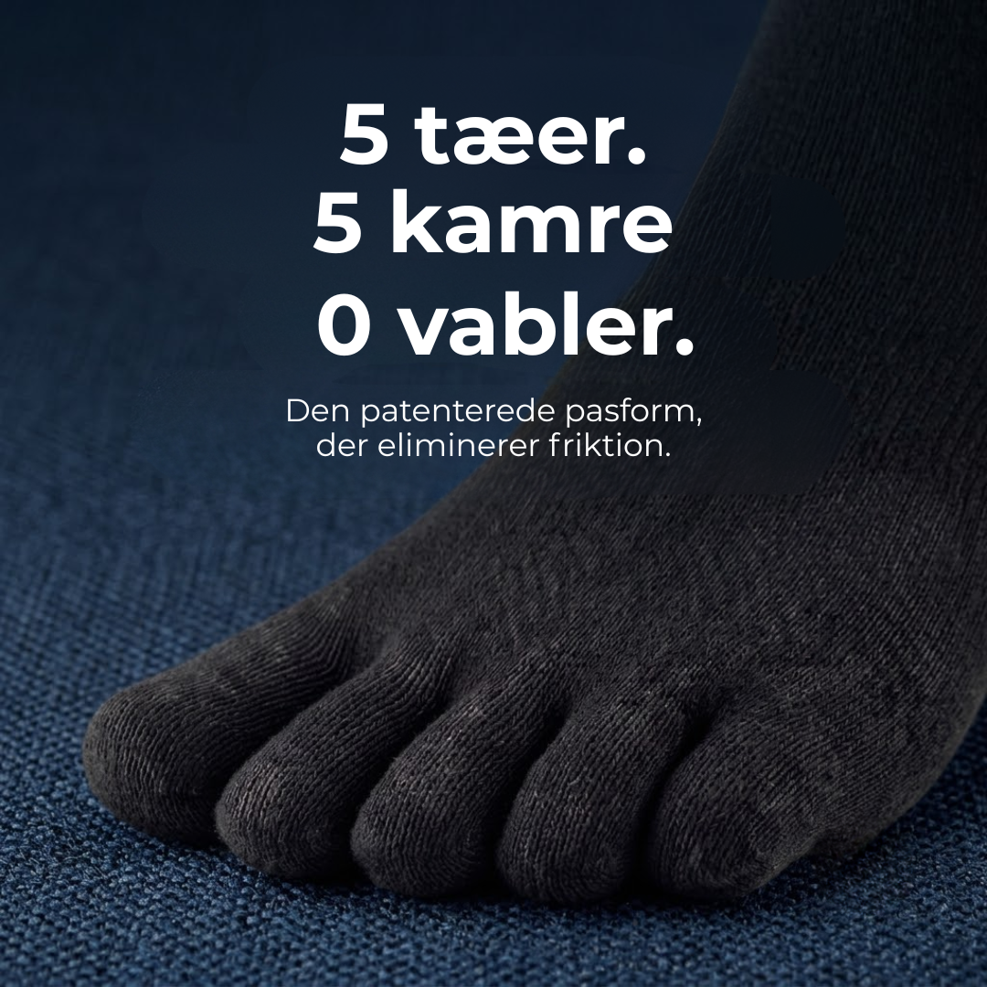 VandrerSok™ | Tørre fødder, ingen friktion, ingen vabler